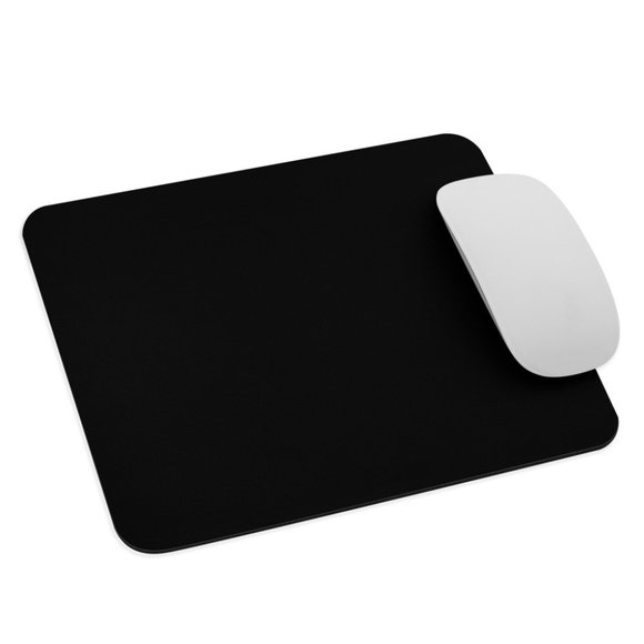 Plain Black Mouse pad (Customizable) - Picture 1 of 1